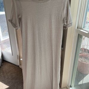Madewell long T shirt dress